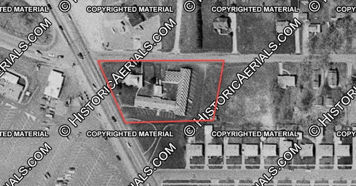 Best Motel - 1970 Aerial